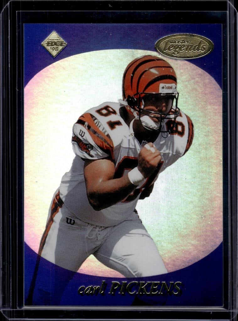 CARL PICKENS 1998 COLLECTORS EDGE MASTER LEGENDS: 1252/2500. NEAR MINT OR BETTER CONDITION