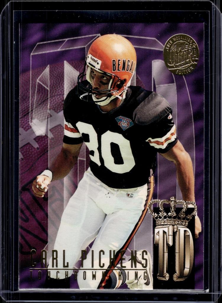 CARL PICKENS 1995 FLEER ULTRA TD KINGS GOLD MEDALLION: NEAR MINT OR BETTER CONDITION