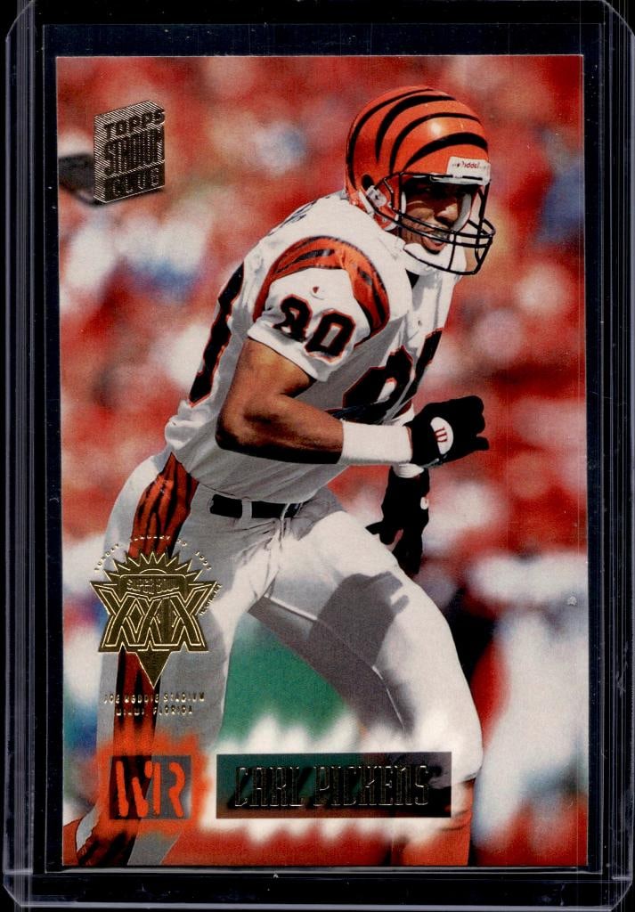 CARL PICKENS 1994 STADIUM CLUB SUPER BOWL XXIX GOLD FOIL WINNER SP: NEAR MINT OR BETTER CONDITION