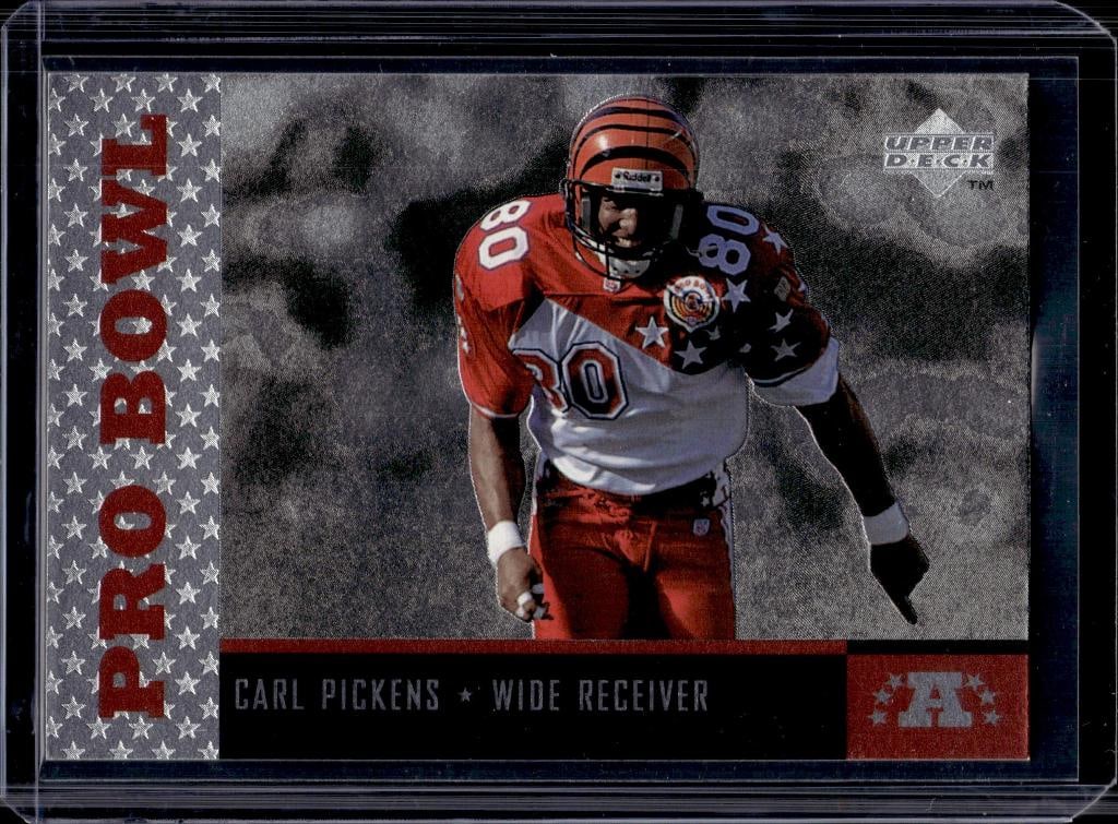 CARL PICKENS 1996 UPPER DECK PRO BOWL INSERT: NEAR MINT OR BETTER CONDITION