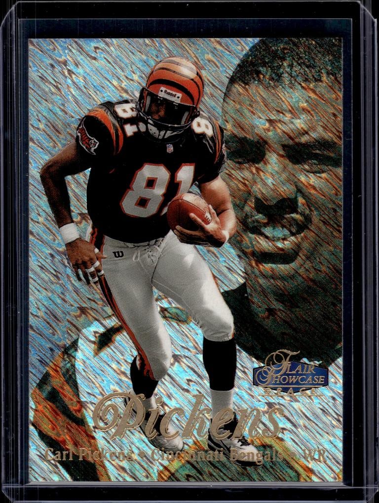 CARL PICKENS 1998 FLAIR SHOWCASE ROW 1 SP: NEAR MINT OR BETTER CONDITION