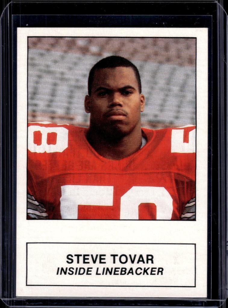 STEVE TOVAR 1990 OHIO STATE DUBLIN POLICE NIL ROOKIE: NEAR MINT OR BETTER CONDITION