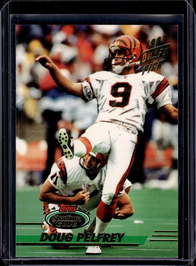 DOUG PELFREY 1993 STADIUM CLUB ROOKIE CARD: NEAR MINT OR BETTER CONDITION