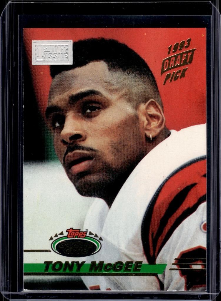 TONY MCGEE 1993 STADIUM CLUB 1ST DAY ISSUE SP: NEAR MINT OR BETTER CONDITION