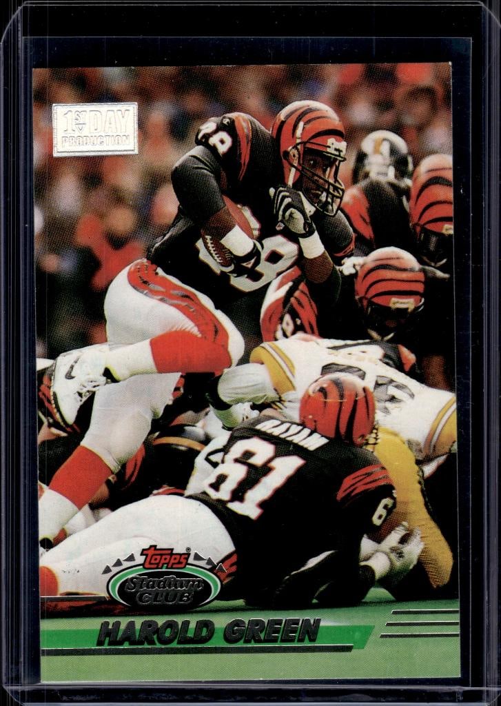 HAROLD GREEN 1993 STADIUM CLUB 1ST DAY ISSUE SP: NEAR MINT OR BETTER CONDITION