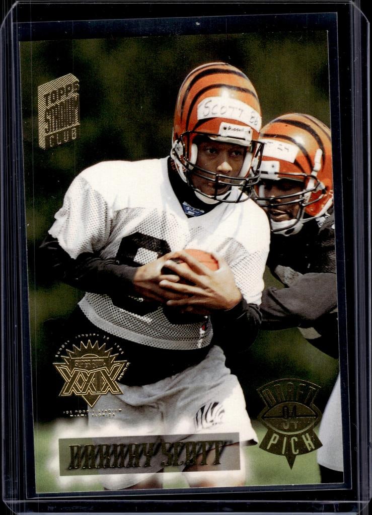 DARNAY SCOTT 1994 STADIUM CLUB SUPER BOWL XXIX WINNER ROOKIE CARD SP: NEAR MINT OR BETTER CONDITION