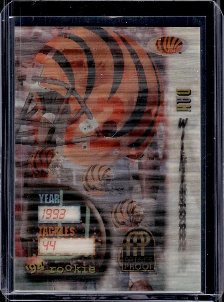 DAN WILKINSON 1994 SPORTSFLICS ARTIST'S PROOF ROOKIE CARD SP: NEAR MINT OR BETTER CONDITION