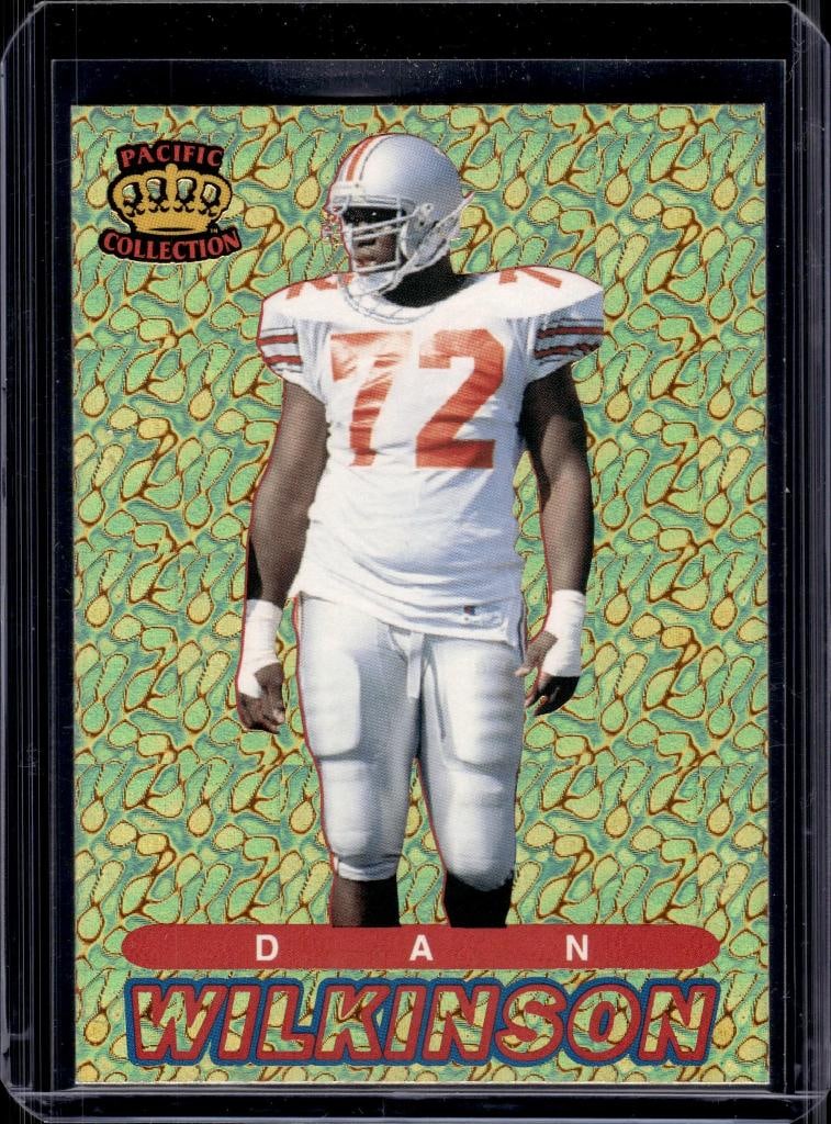 DAN WILKINSON 1994 PACIFIC PRISM GOLD ROOKIE CARD SP: NEAR MINT OR BETTER CONDITION