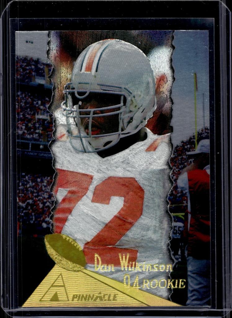 DAN WILKINSON 1994 PINNACLE TROPHY COLLECTION ROOKIE CARD: NEAR MINT OR BETTER CONDITION