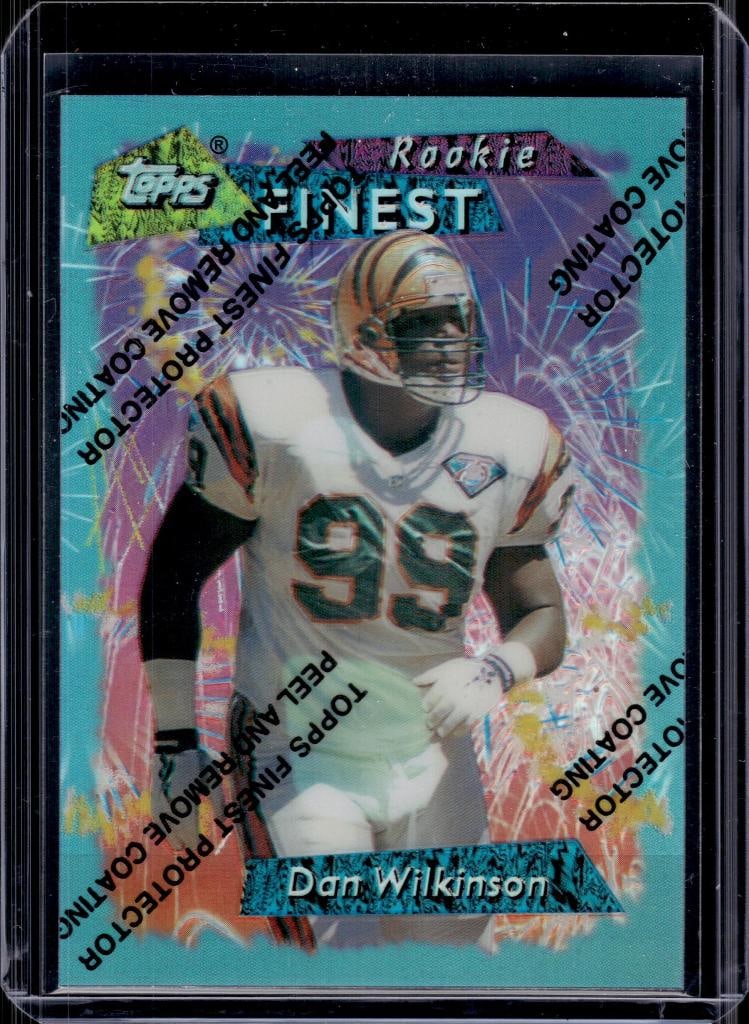 DAN WILKINSON 1995 FINEST REFRACTOR: NEAR MINT OR BETTER CONDITION