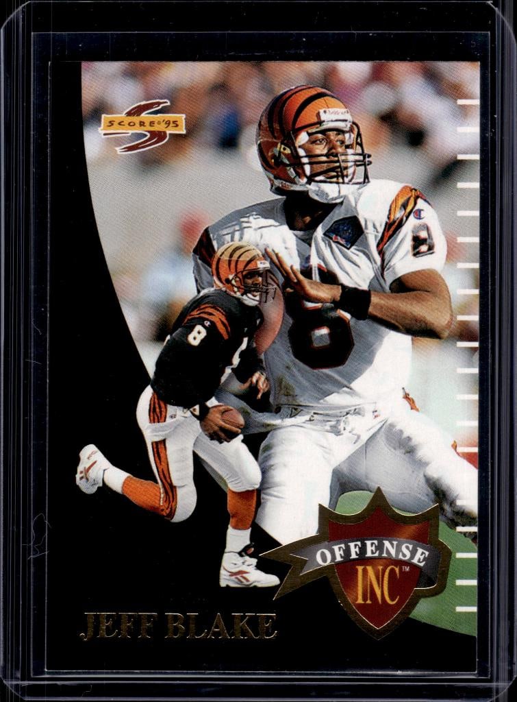 JEFF BLAKE 1995 SCORE OFFENSE INC ROOKIE CARD: NEAR MINT OR BETTER CONDITION