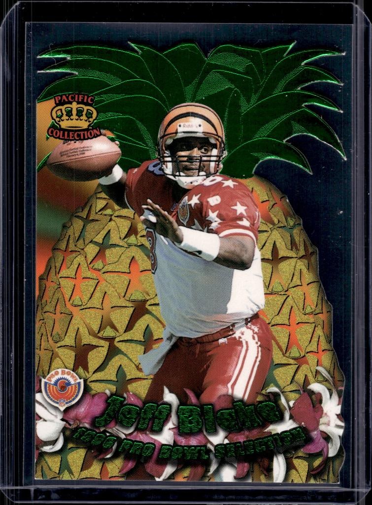 JEFF BLAKE 1996 PACIFIC PRO BOWL DIE CUT INSERT: NEAR MINT OR BETTER CONDITION