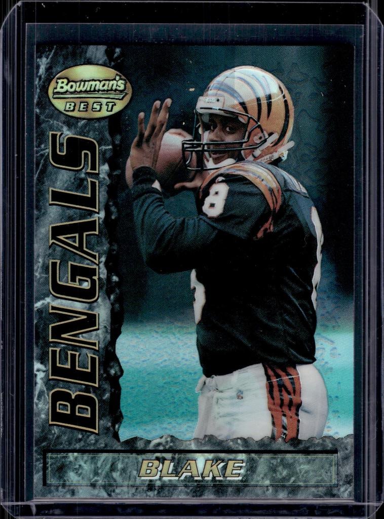 JEFF BLAKE 1995 BOWMANS BEST REFRACTOR ROOKIE CARD: NEAR MINT OR BETTER CONDITION