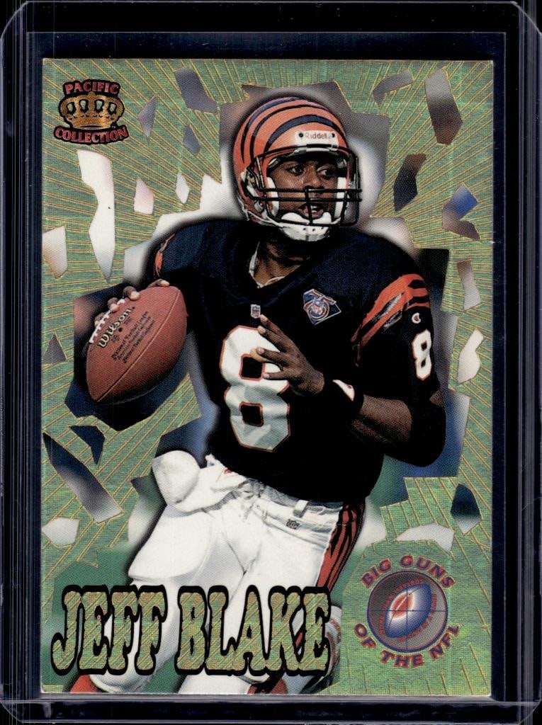 JEFF BLAKE 1995 PACIFIC PRISM BIG GUNS ROOKIE CARD: NEAR MINT OR BETTER CONDITION