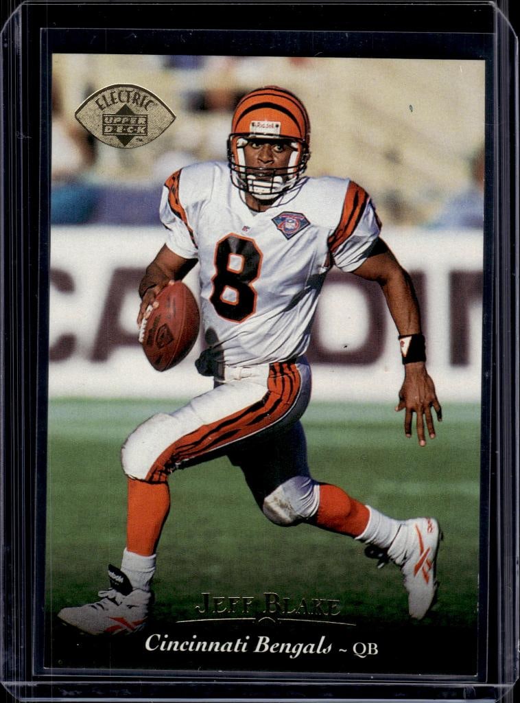 JEFF BLAKE 1995 UPPER DECK ELECTRIC GOLD ROOKIE CARD SP: NEAR MINT OR BETTER CONDITION