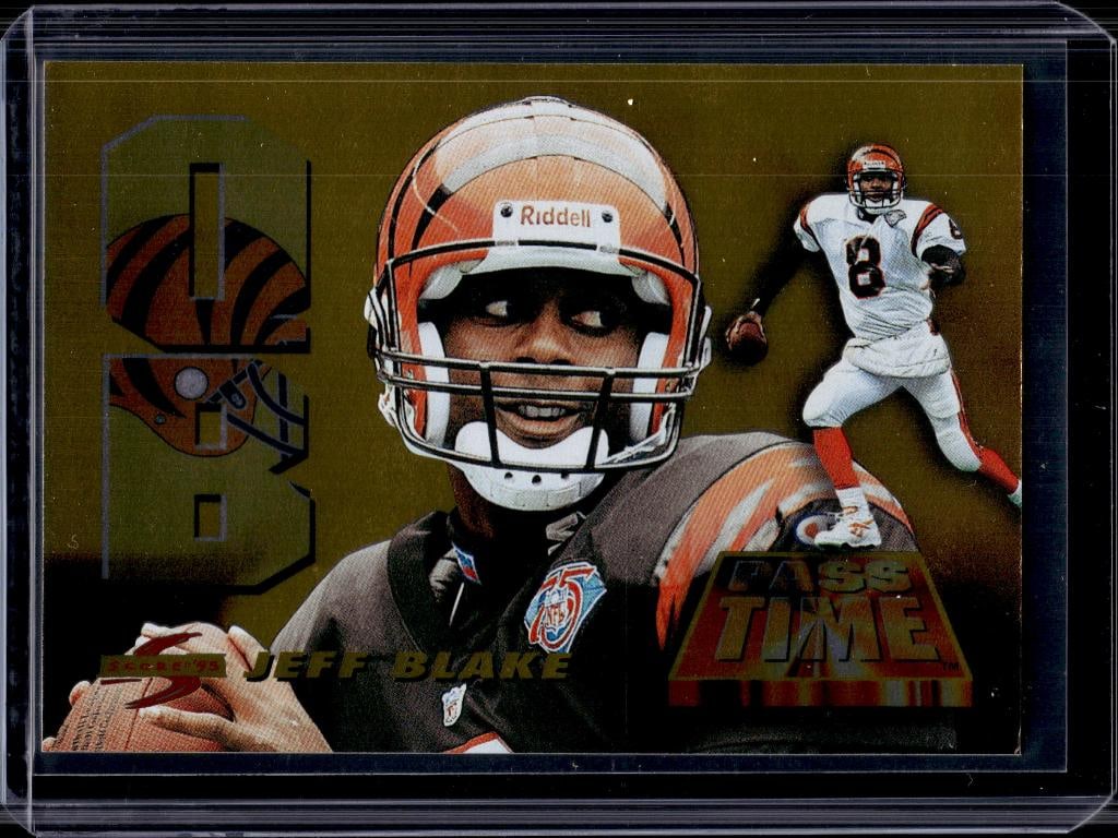 JEFF BLAKE 1995 SCORE PASS TIME ROOKIE CARD
