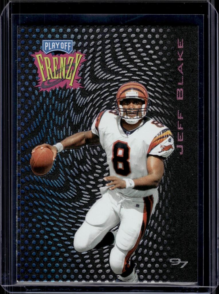 JEFF BLAKE 1997 PLAYOFF FRENZY INSERT: NEAR MINT OR BETTER CONDITION