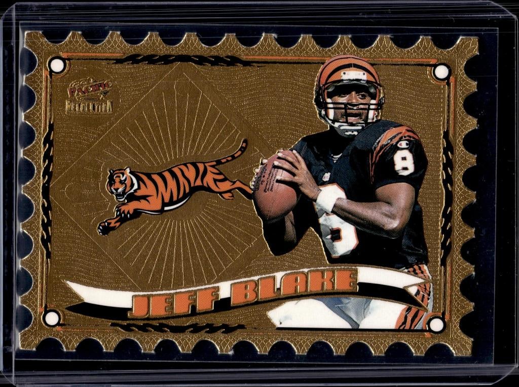 JEFF BLAKE 1997 PACIFIC AIR MAIL DIE CUTS INSERT: NEAR MINT OR BETTER CONDITION