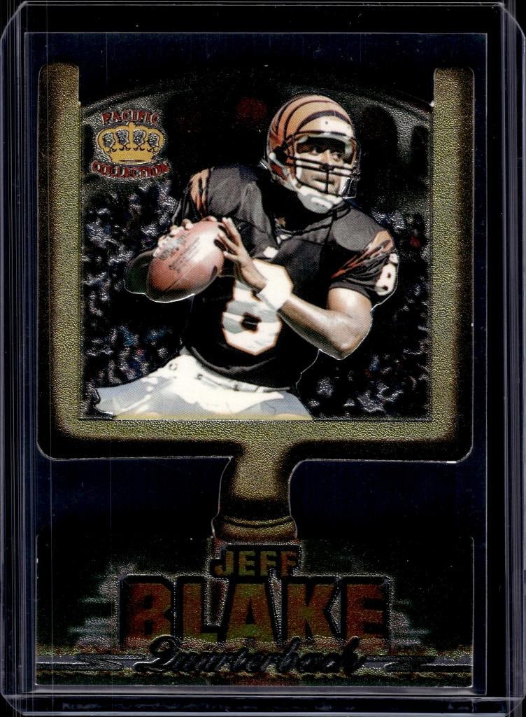 JEFF BLAKE 1997 PACIFIC THE ZONE DIE CUT INSERT: NEAR MINT OR BETTER CONDITION