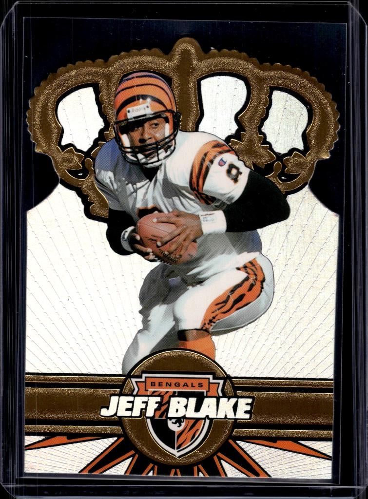 JEFF BLAKE 1997 PACIFIC GOLD CROWN DIE CUTS INSERT SP: NEAR MINT OR BETTER CONDITION