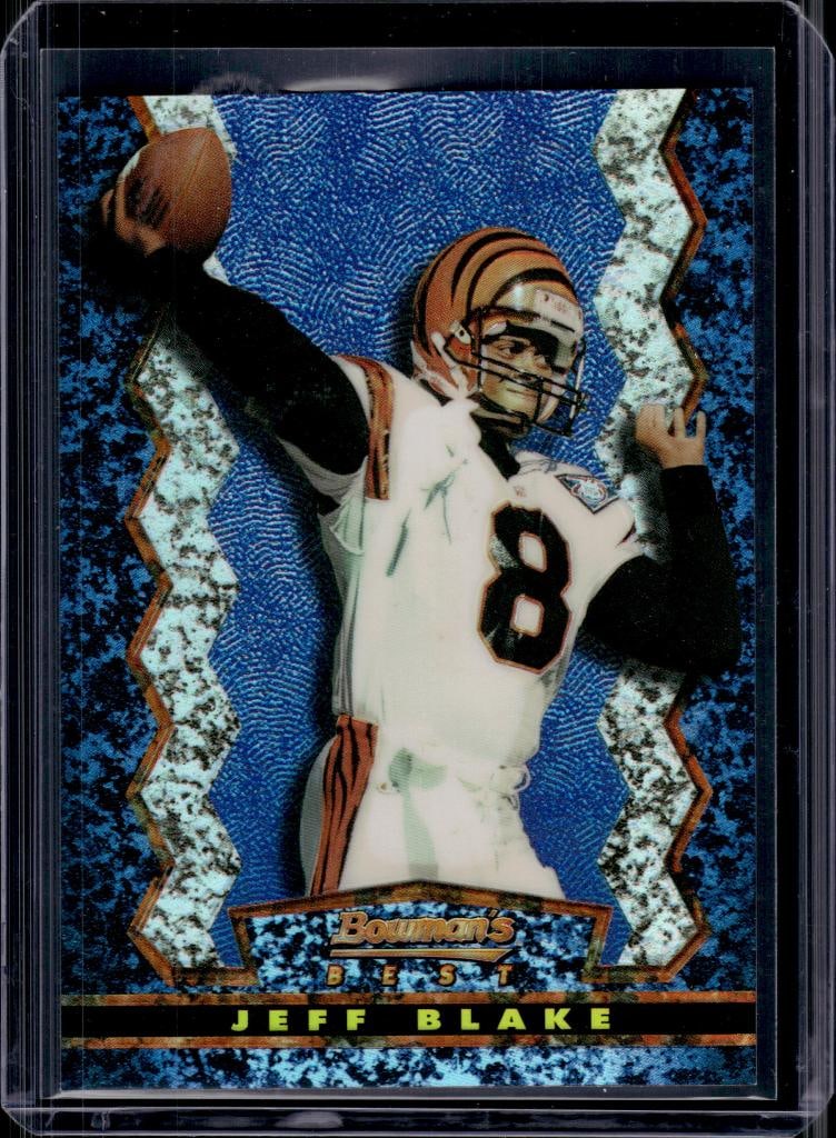 JEFF BLAKE 1994 STADIUM CLUB BOWMANS BEST PREVIEW REFRACTOR ROOKIE: NEAR MINT OR BETTER CONDITION