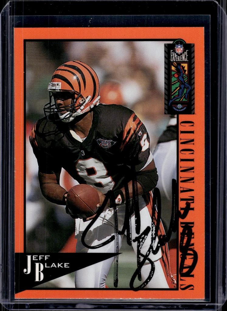 JEFF BLAKE 1995 CLASSIC AUTOGRAPH ROOKIE CARD: NEAR MINT OR BETTER CONDITION