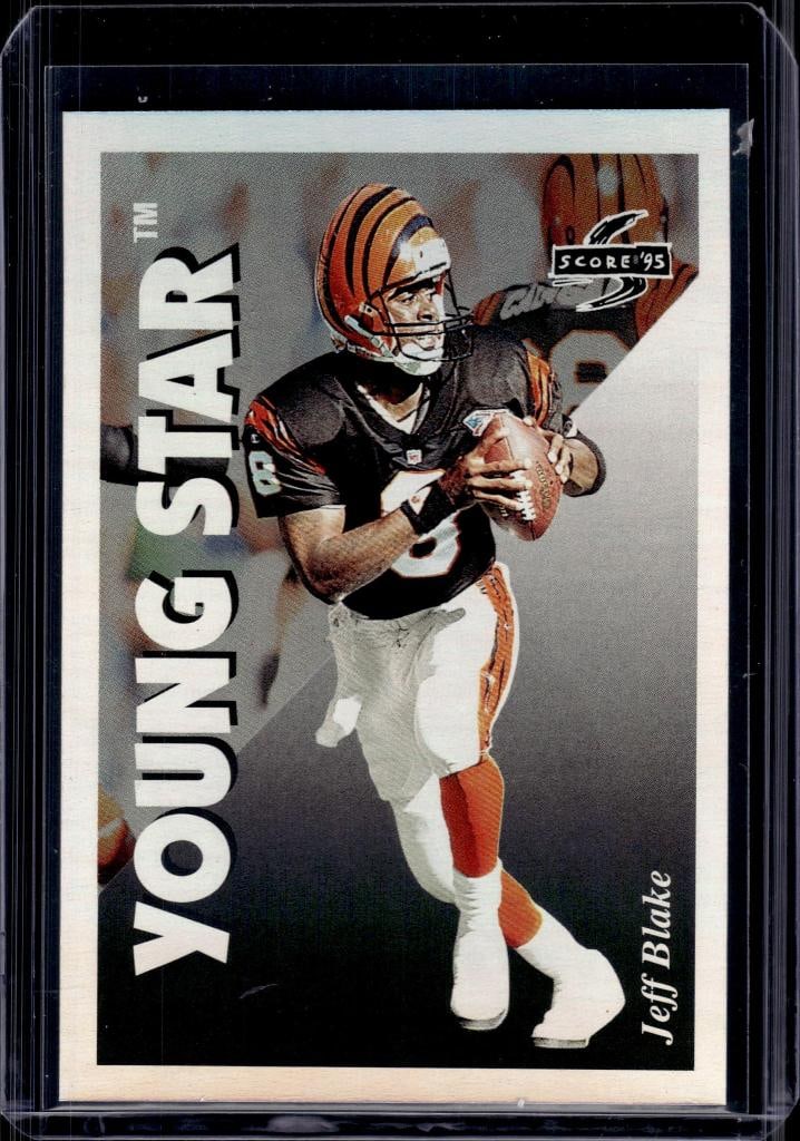 JEFF BLAKE 1995 SCORE YOUNG STAR SILVER HOLO ROOKIE CARD: NEAR MINT OR BETTER CONDITION