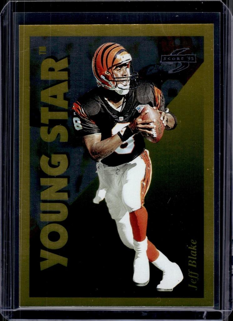 JEFF BLAKE 1995 SCORE YOUNG STAR GOLD ROOKIE CARD: NEAR MINT OR BETTER CONDITION