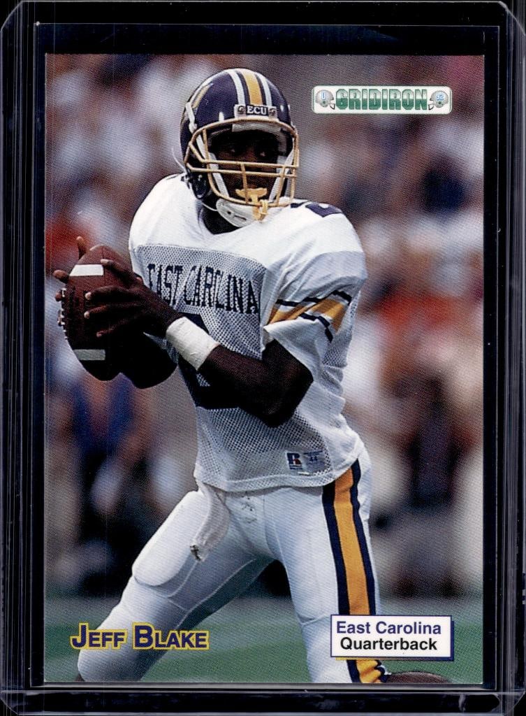 JEFF BLAKE 1992 EAST CAROLINA NIL ROOKIE CARD: NEAR MINT OR BETTER CONDITION