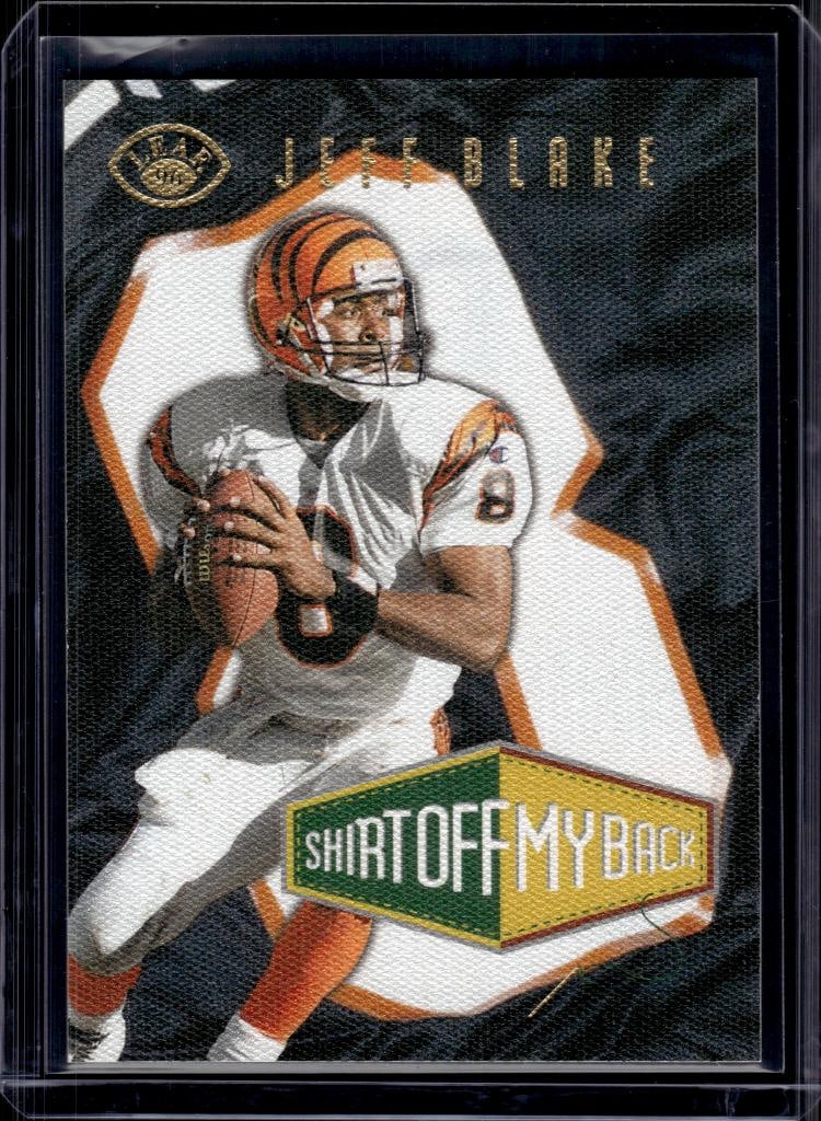 JEFF BLAKE 1996 LEAF SHIRT OFF MY BACK INSERT