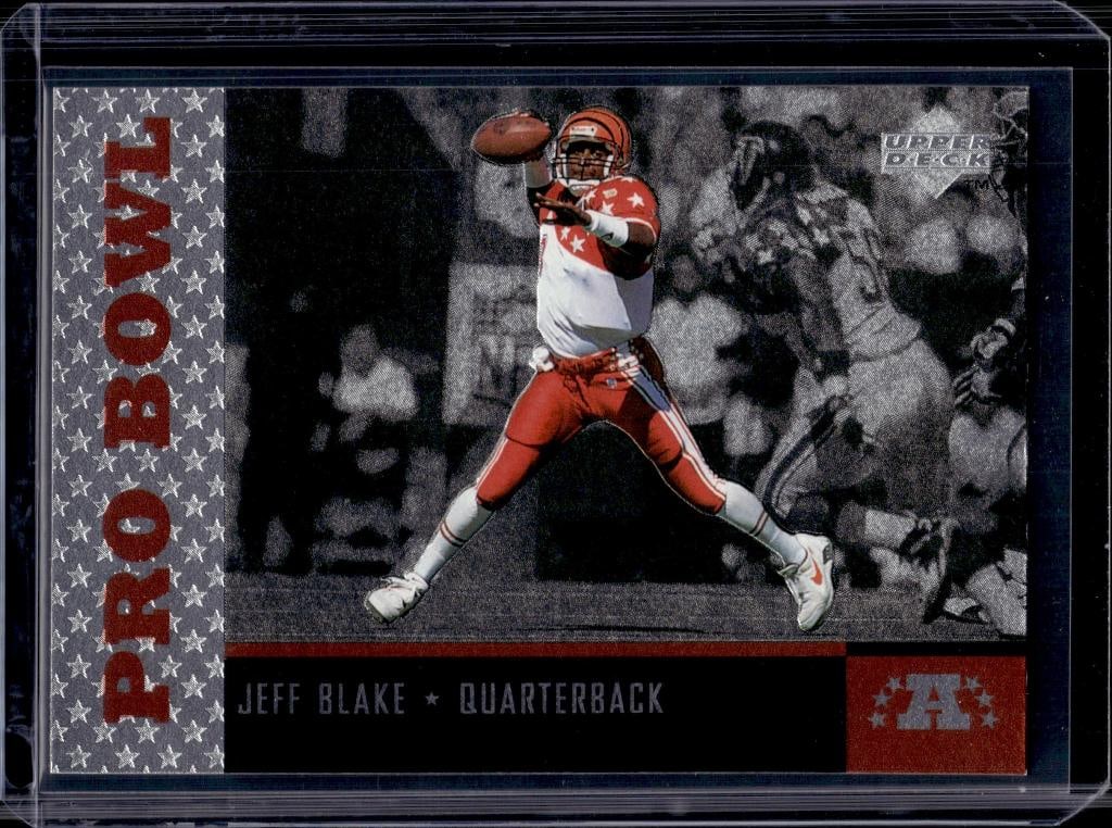 JEFF BLAKE 1996 UPPER DECK PRO BOWL INSERT: NEAR MINT OR BETTER CONDITION