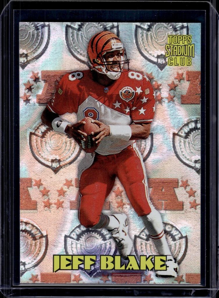 JEFF BLAKE 1996 STADIUM CLUB PRO BOWL INSERT: NEAR MINT OR BETTER CONDITION