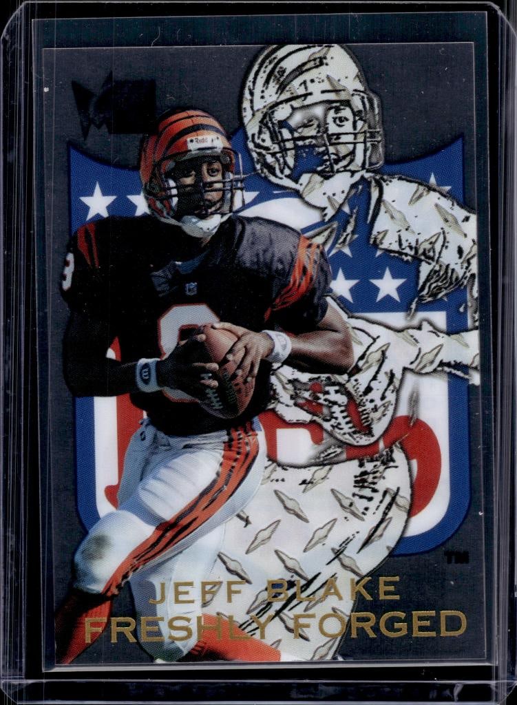 JEFF BLAKE 1996 METAL FRESHLY FORGED INSERT: NEAR MINT OR BETTER CONDITION