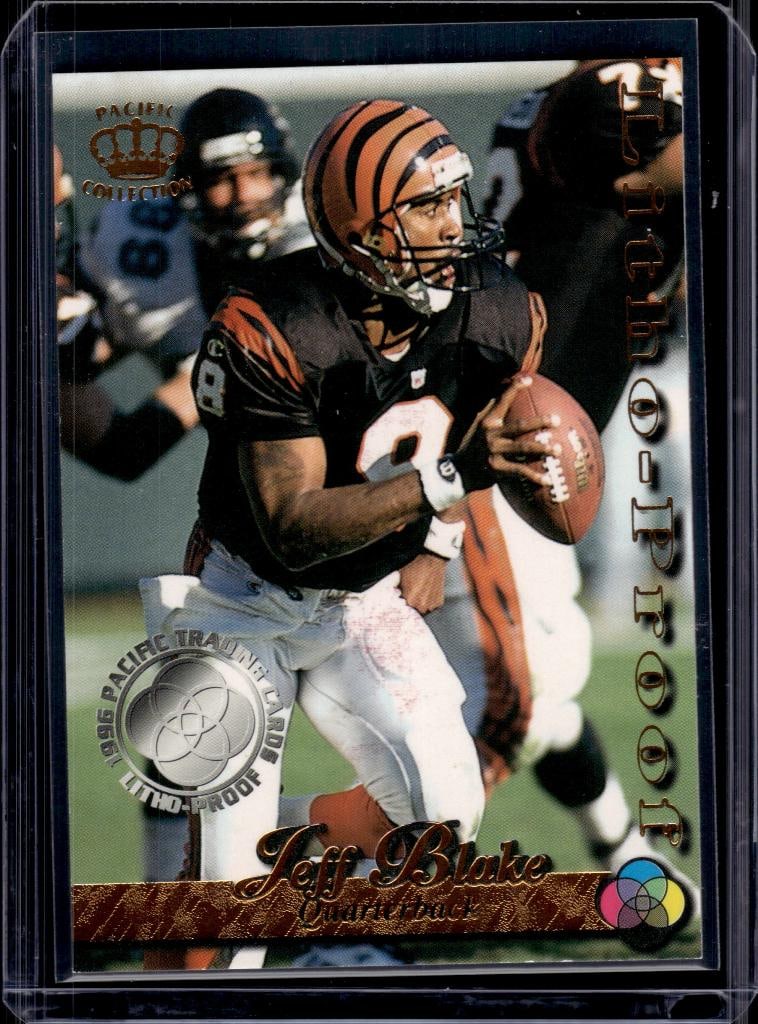 JEFF BLAKE 1996 PACIFIC LITHO-PROOF INSERT: 213/360. NEAR MINT OR BETTER CONDITION