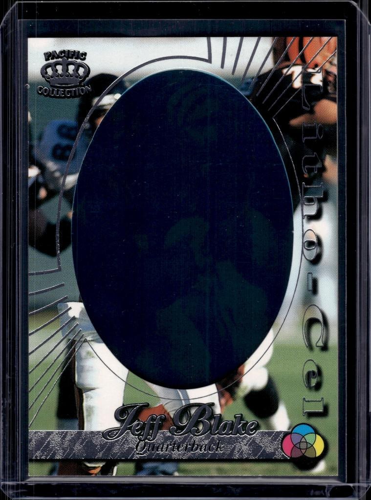 JEFF BLAKE 1996 PACIFIC LITHO-CEL INSERT: NEAR MINT OR BETTER CONDITION
