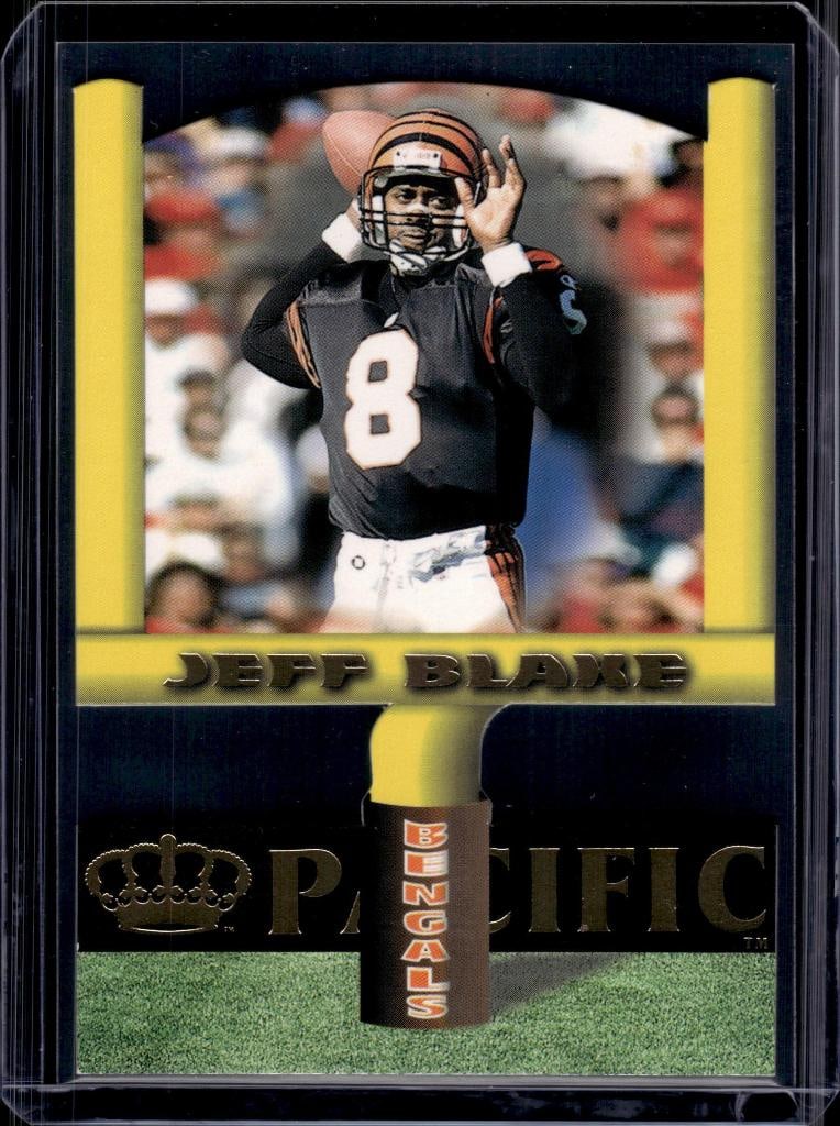 JEFF BLAKE 1996 PACIFIC THE ZONE DIE CUT INSERT: NEAR MINT OR BETTER CONDITION