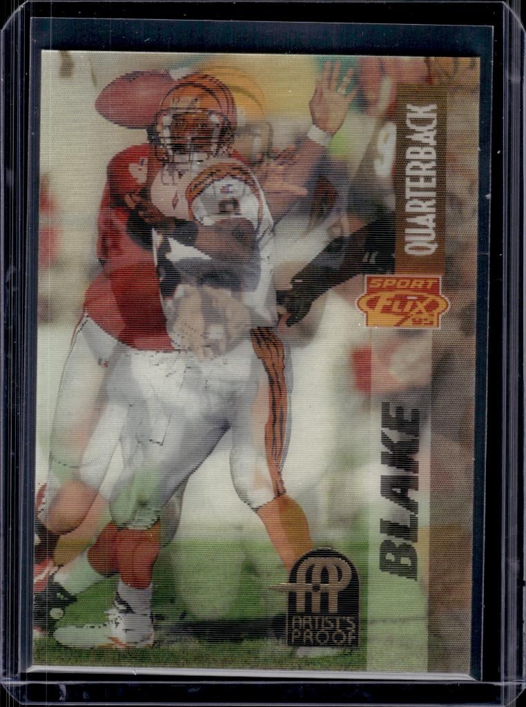 JEFF BLAKE 1995 SPORTSFLIX ARTIST'S PROOF PARALLEL SP: NEAR MINT OR BETTER CONDITION