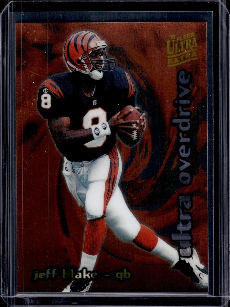 JEFF BLAKE 1995 FLEER ULTRA EXTRA OVERDRIVE ROOKIE CARD: NEAR MINT OR BETTER CONDITION