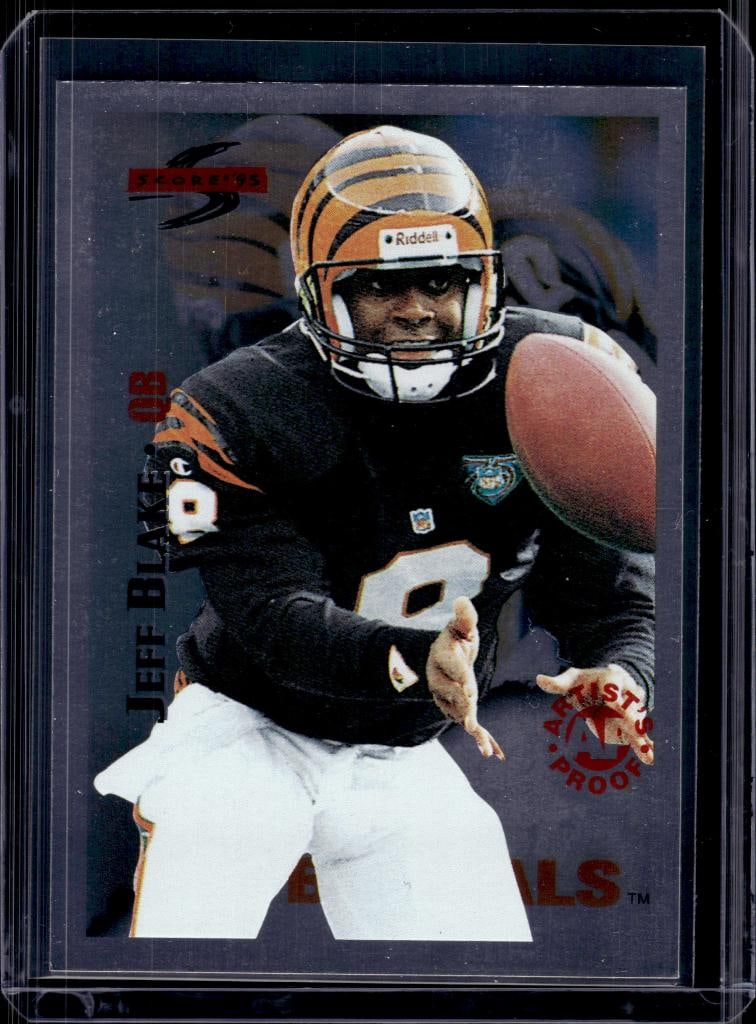 JEFF BLAKE 1995 SCORE ARTIST'S PROOF ROOKIE CARD: NEAR MINT OR BETTER CONDITION