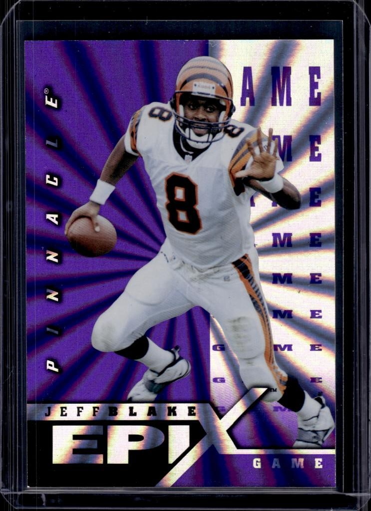 JEFF BLAKE 1998 PINNACLE EPIX GAME PURPLE INSERT SP: NEAR MINT OR BETTER CONDITION