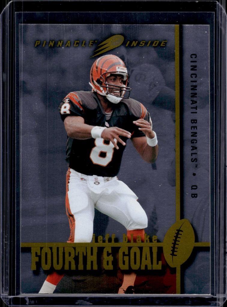 JEFF BLAKE 1997 PINNACLE FOURTH & GOAL INSERT: NEAR MINT OR BETTER CONDITION