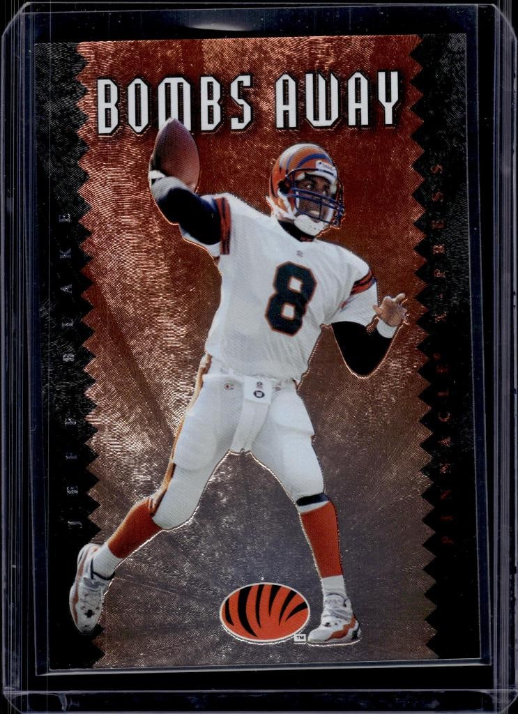 JEFF BLAKE 1997 PINNACLE BOMBS AWAY INSERT: NEAR MINT OR BETTER CONDITION