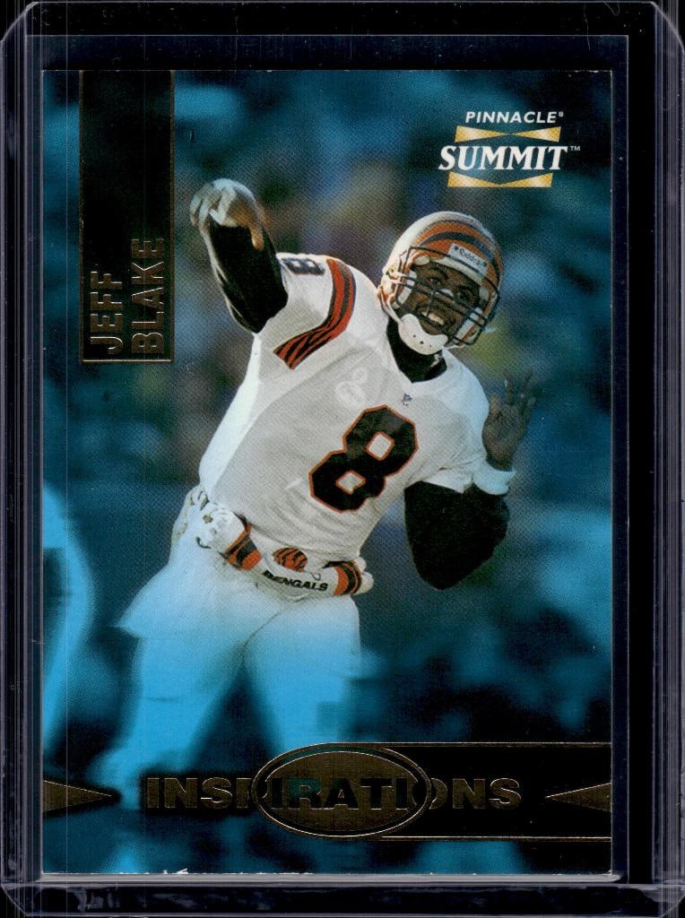 JEFF BLAKE 1996 PINNACLE SUMMIT INSPIRATIONS INSERT: 2378/8000. NEAR MINT OR BETTER CONDITION