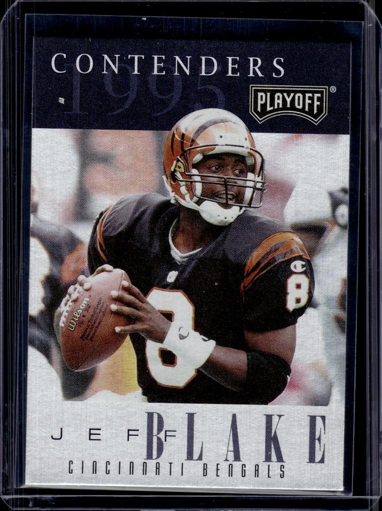 JEFF BLAKE 1995 PLAYOFF CONTENDERS ROOKIE CARD: NEAR MINT OR BETTER CONDITION