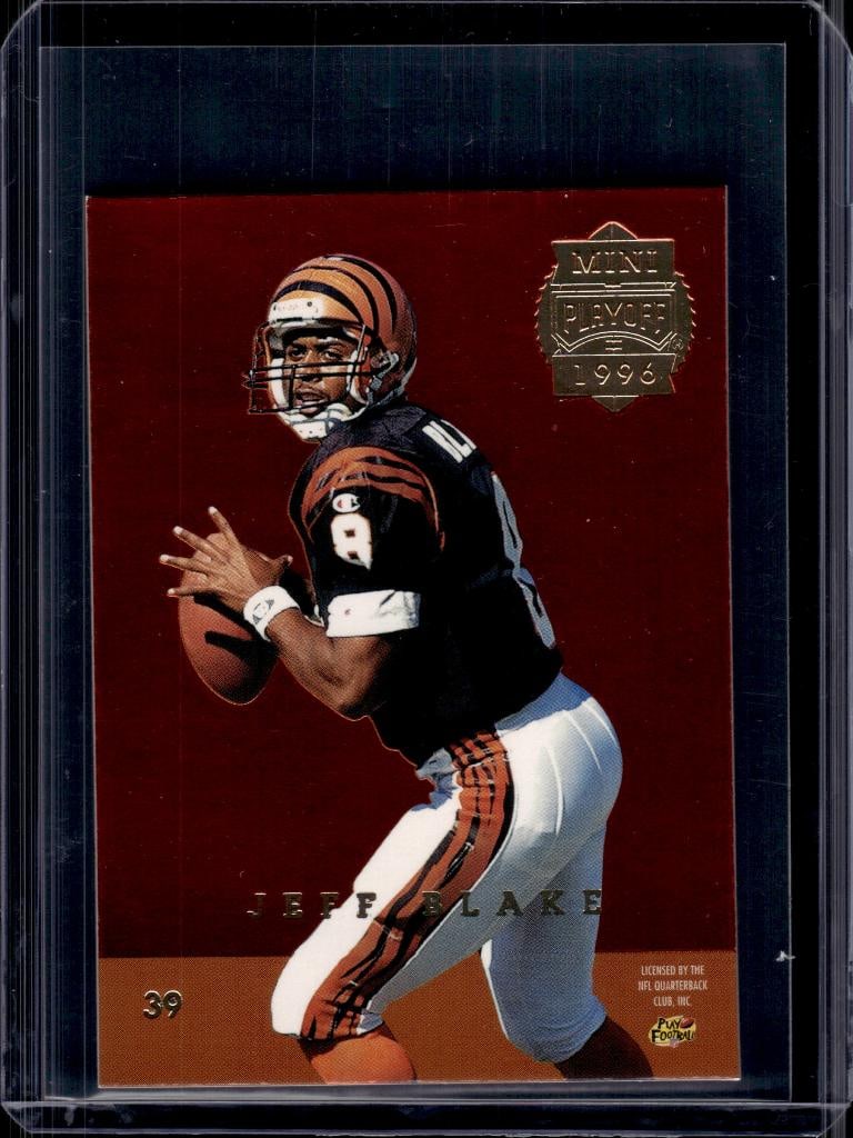 JEFF BLAKE CARL PICKENS 1996 PLAYOFF MINI TEAM COMBOS: NEAR MINT OR BETTER CONDITION