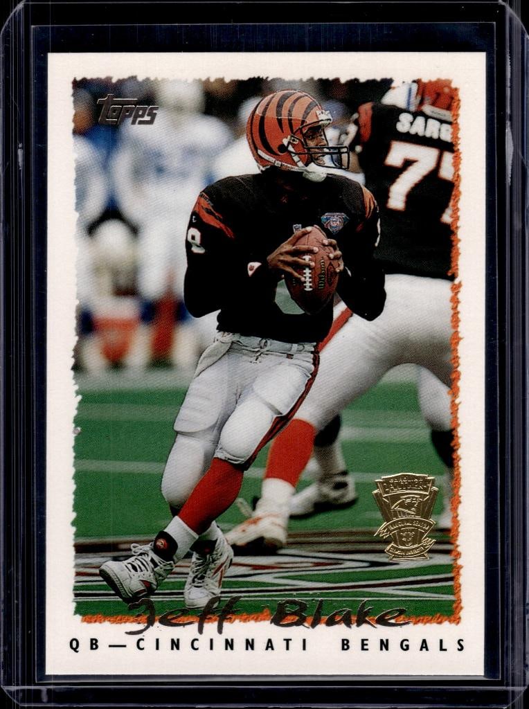 JEFF BLAKE 1995 TOPPS PANTHERS INAUGURAL GOLD ROOKIE CARD: NEAR MINT OR BETTER CONDITION