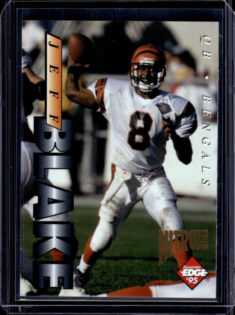 JEFF BLAKE 1995 COLLECTORS EDGE NITRO 22K ROOKIE CARD: NEAR MINT OR BETTER CONDITION