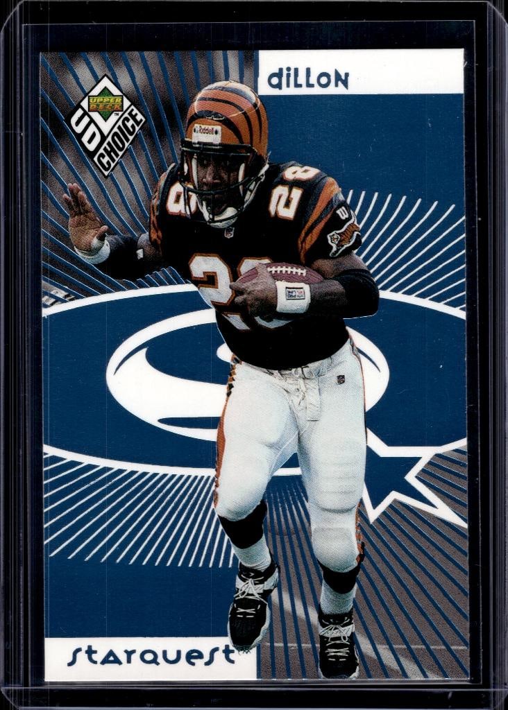 COREY DILLON 1998 UPPER DECK CHOICE STARQUEST INSERT: NEAR MINT OR BETTER CONDITION