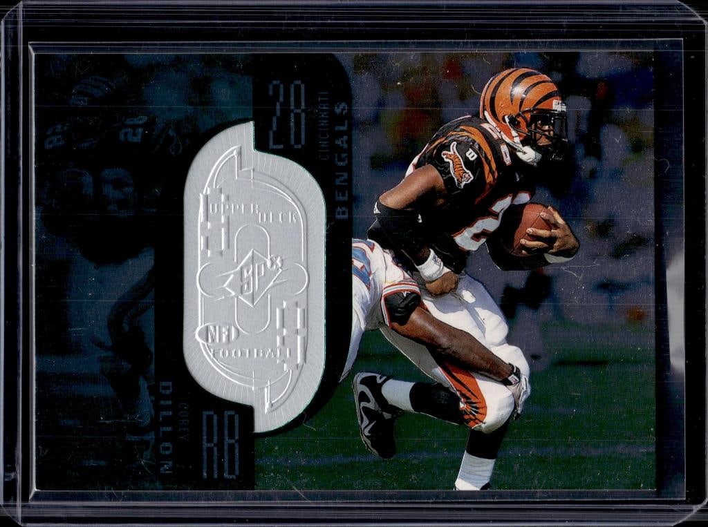 COREY DILLON 1998 UPPER DECK SPX: 3715/7600. NEAR MINT OR BETTER CONDITION
