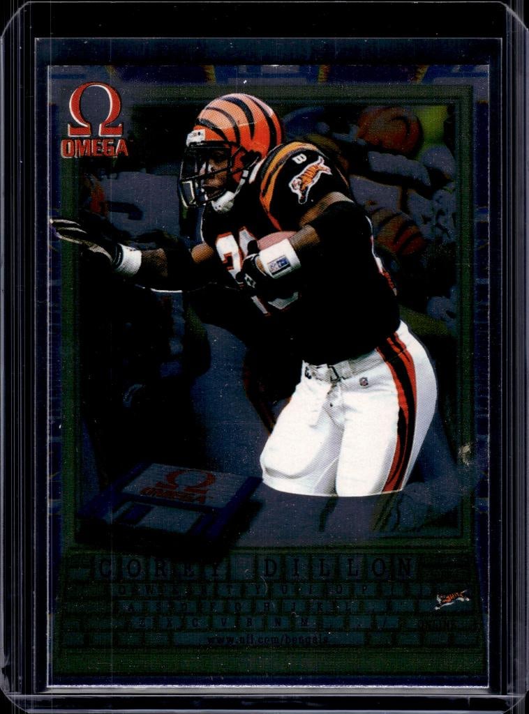 COREY DILLON 1998 PACIFIC OMEGA ONLINE INSERT: NEAR MINT OR BETTER CONDITION
